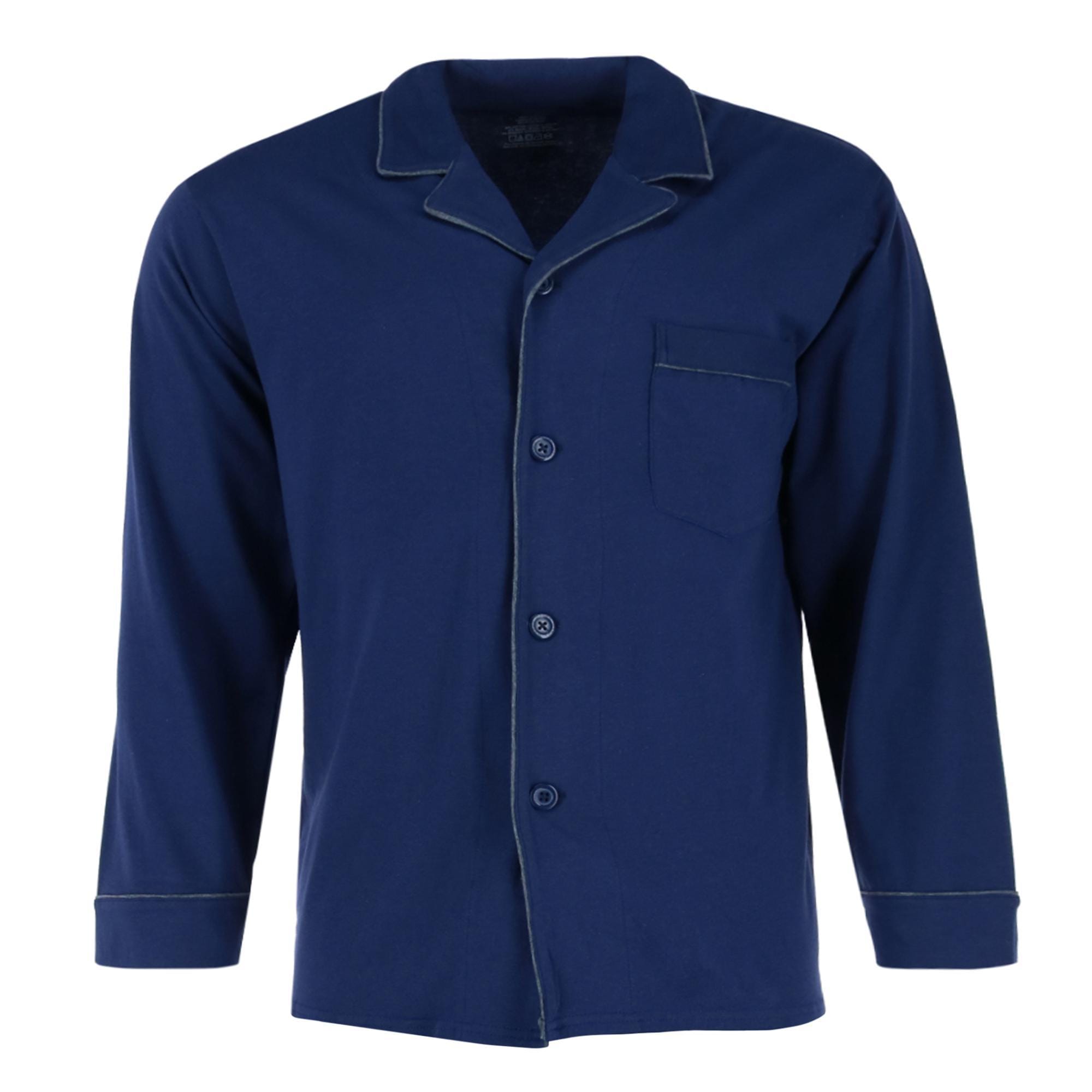 Hanes Men's Two Piece Sleep Set - Navy