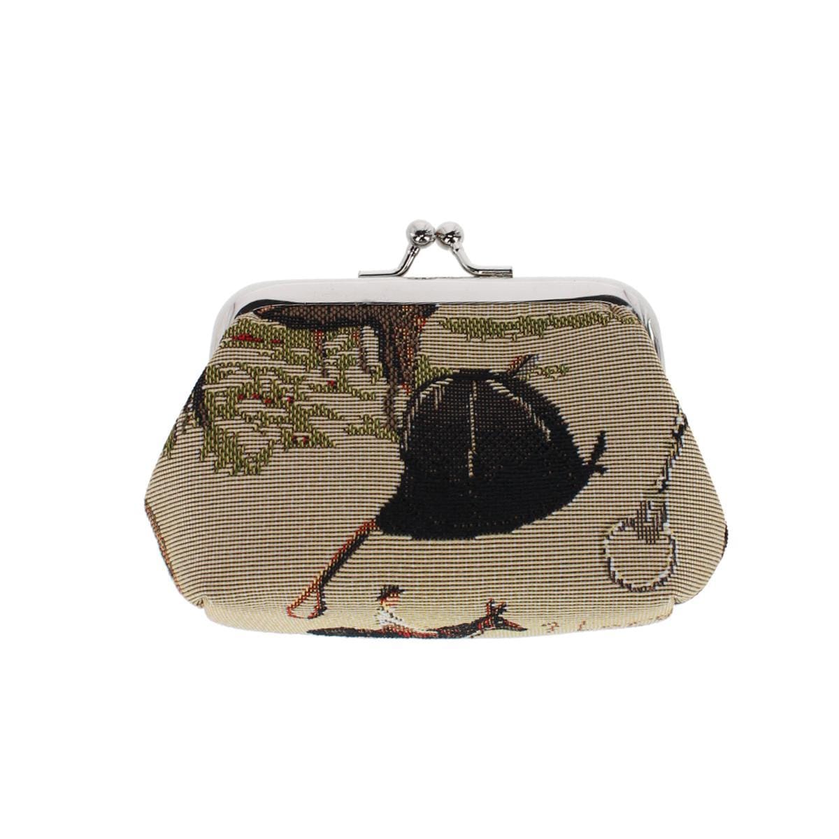 CTM® Women's Horse Themed Tapestry Coin Purse Wallet - Women's Horse Themed Tapestry Coin Purse Wallet