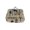 Women's Rendezvous Themed Tapestry Coin Purse Wallet