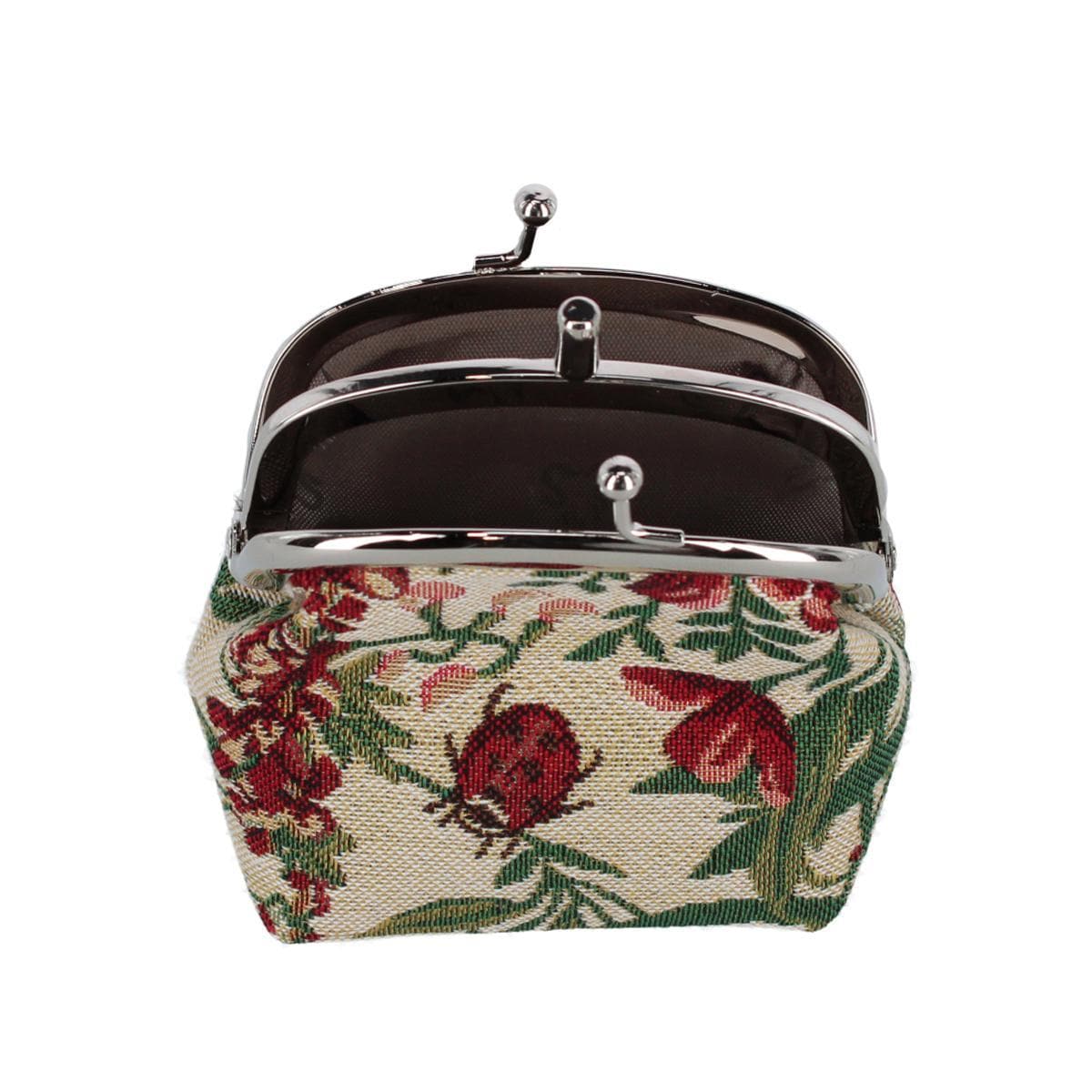 CTM® Women's Morning Themed Tapestry Coin Purse Wallet - Mulitple
