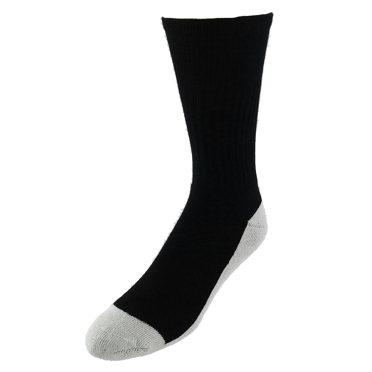 Men's Athletic Health Crew Cotton Blend Socks (3 Pair Pack) by Pro Feet ...