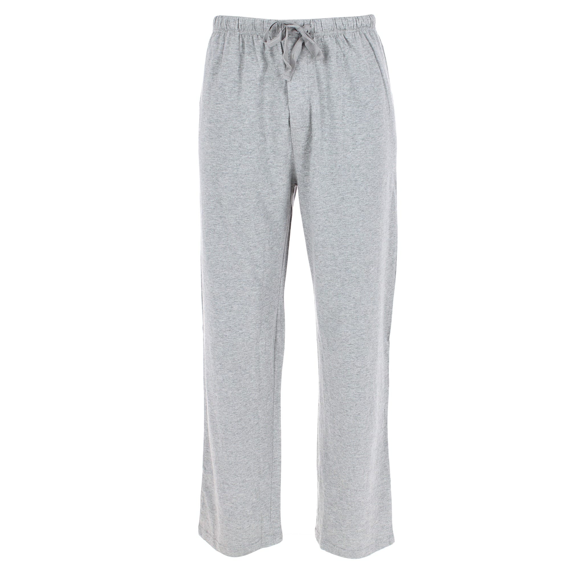 CTM® Men's Cotton Jersey Lounge Pants - Grey