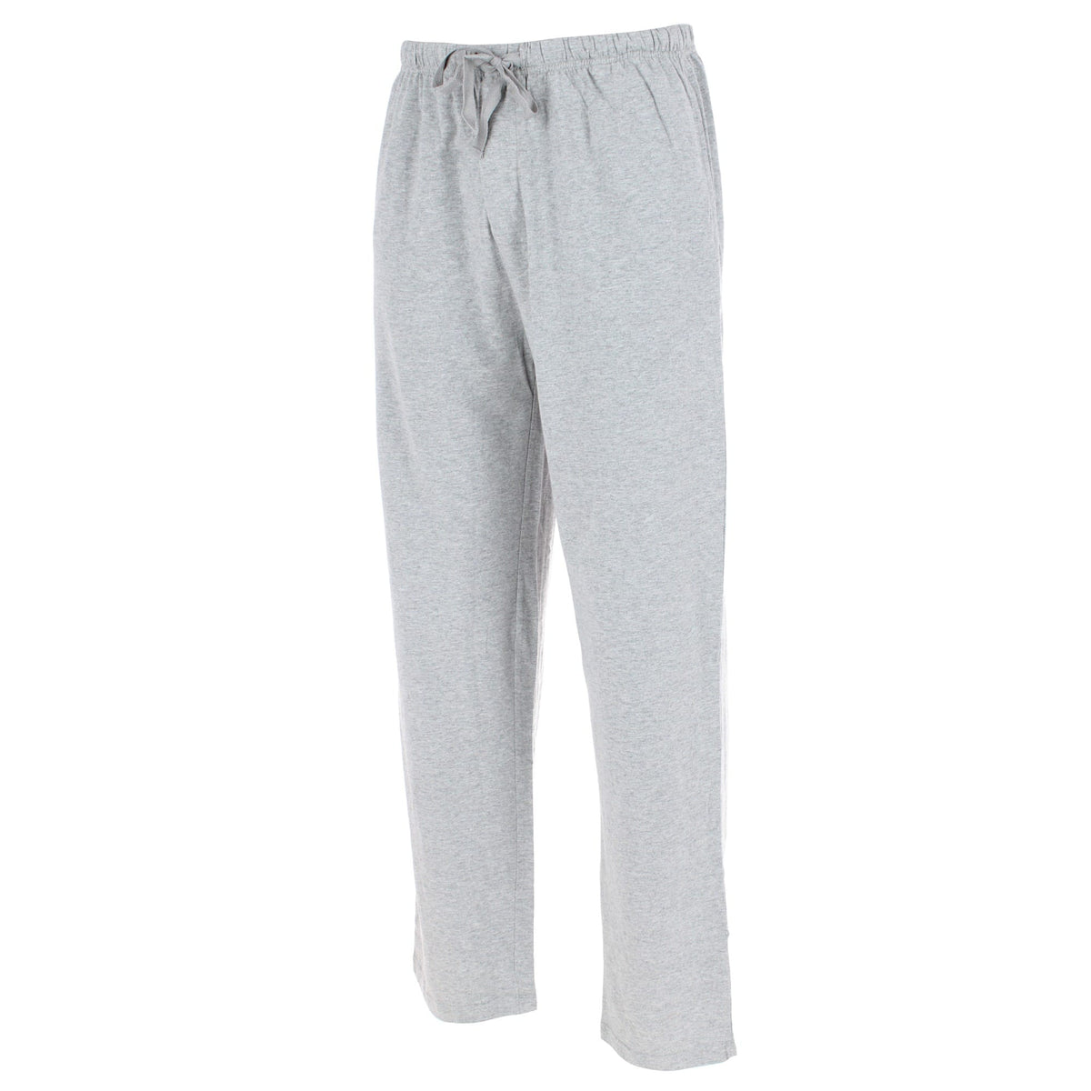 CTM® Men's Cotton Jersey Lounge Pants - Grey