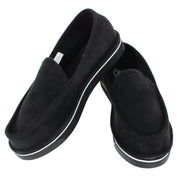 Men's Microfiber Slip-On Slippers Indoor Outdoor EVA Sole