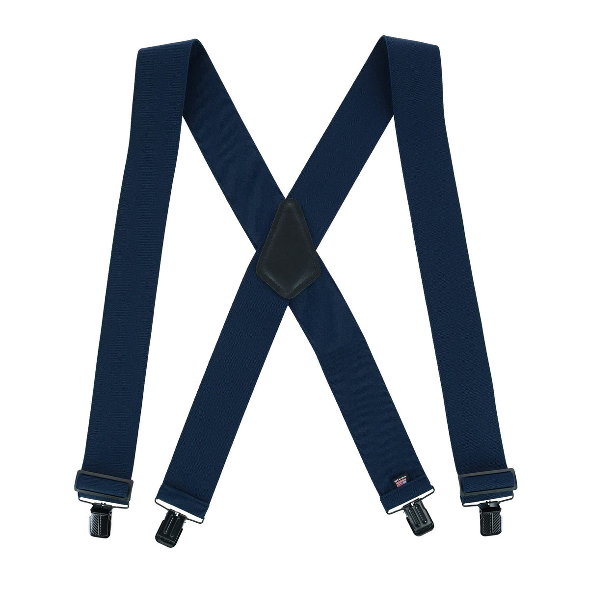 Men's Solid Color XBack ClipEnd Suspenders by Perry Suspenders ClipEnd Suspenders at