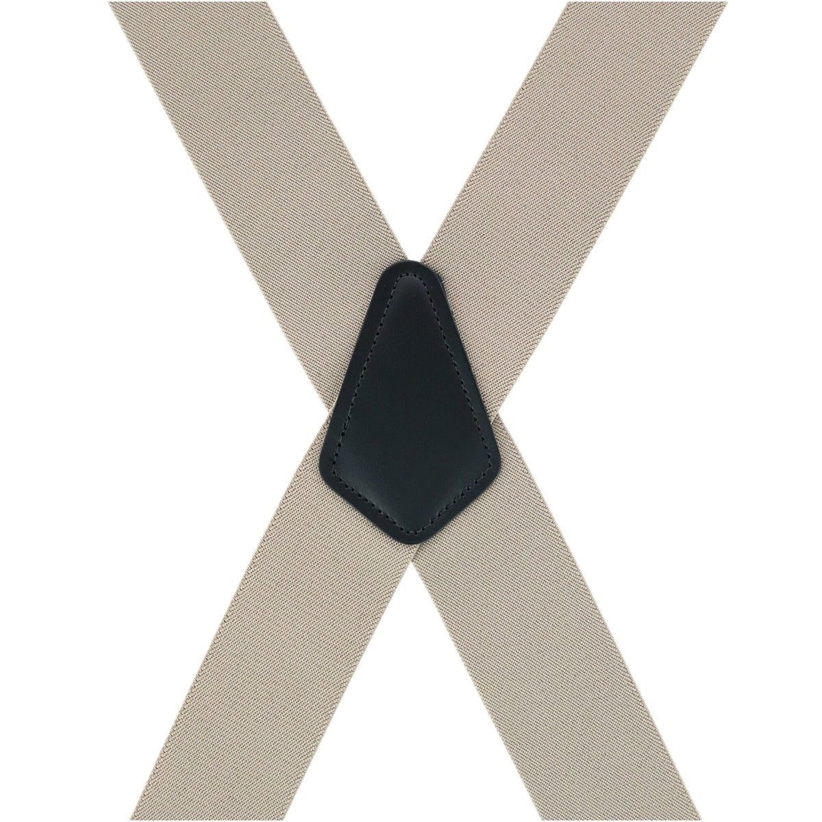Perry Suspenders™ Men's Solid Color X-Back Clip-End Suspenders - Tan