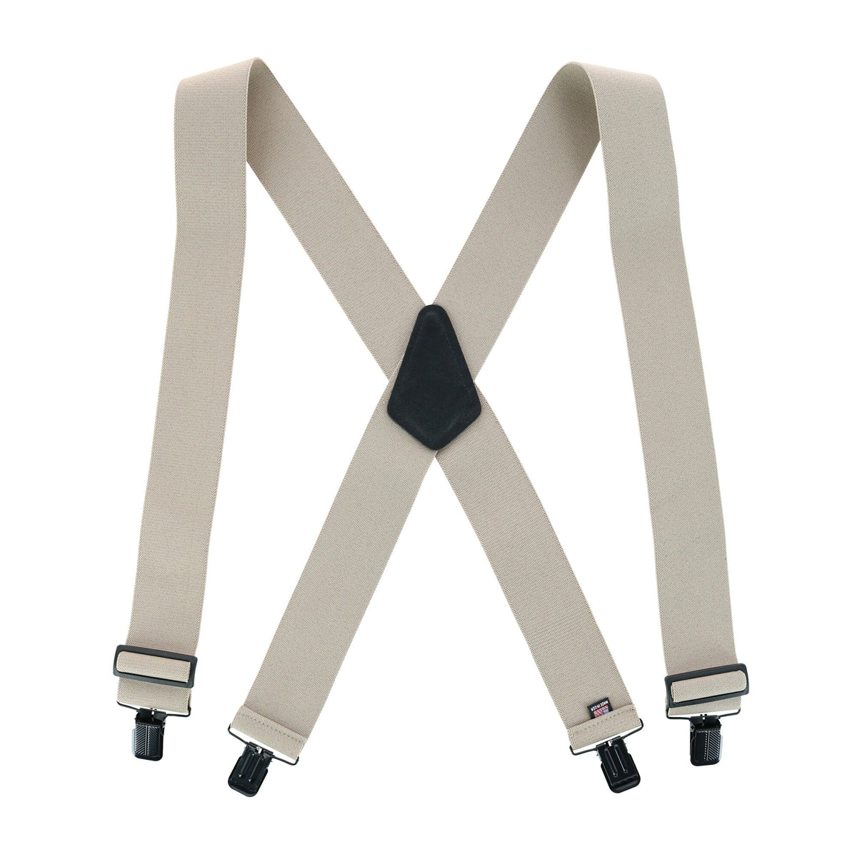 Perry Suspenders™ Men's Solid Color X-Back Clip-End Suspenders - Men's Solid Color X-Back Clip-End Suspenders
