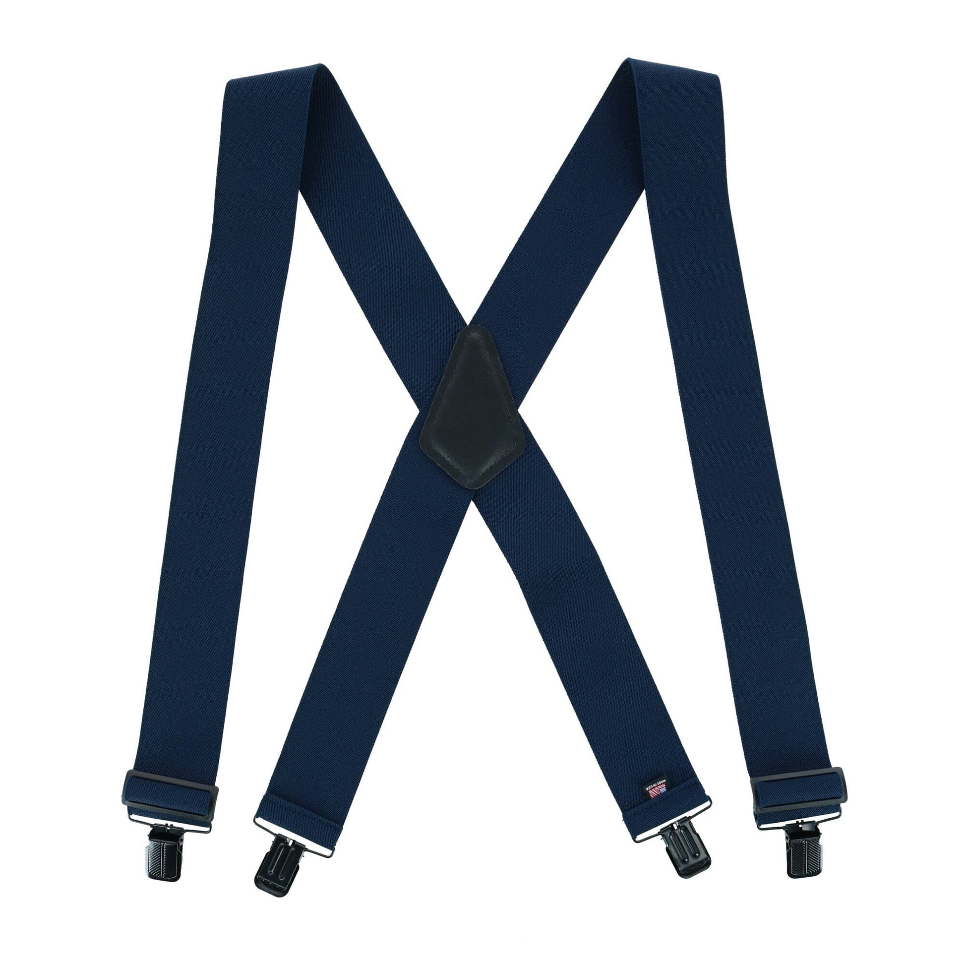 Perry Suspenders™ Men's Big & Tall Solid Color X-Back Clip-End Suspenders