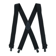Men's Big & Tall Solid Color X-Back Clip-End Suspenders