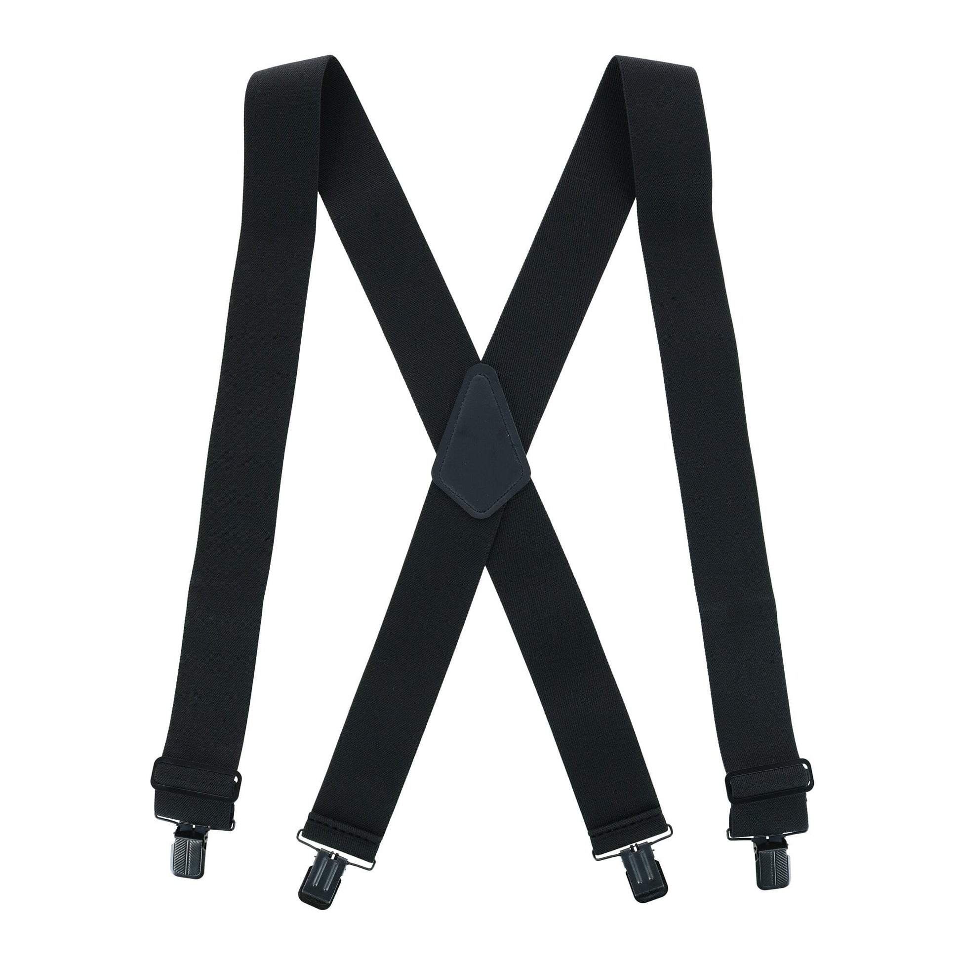 Perry Suspenders™ Men's Big & Tall Solid Color X-Back Clip-End Suspenders - Men's Big & Tall Solid Color X-Back Clip-End Suspenders
