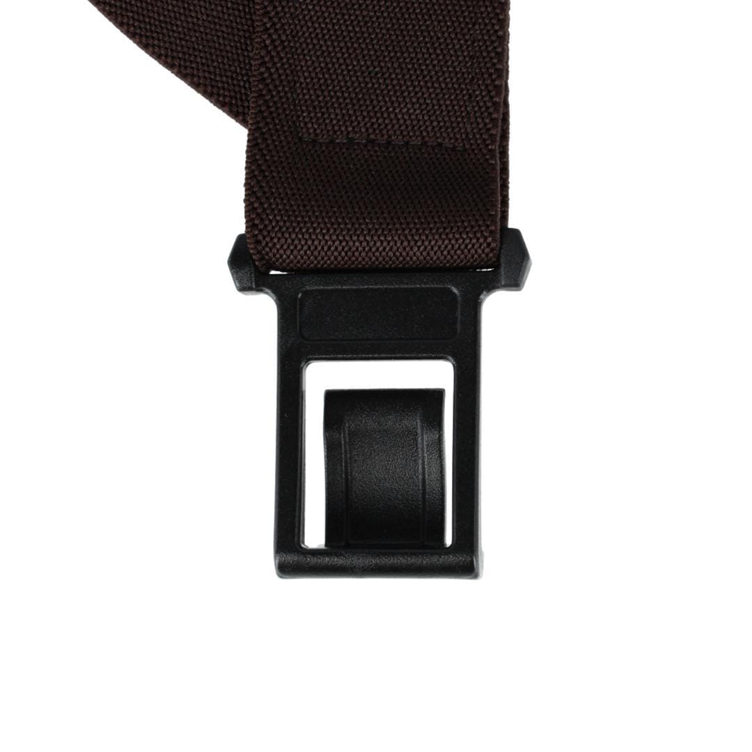 Perry Suspenders™ Men's 1.5 Inch Elastic Outback Ubee Trucker Suspenders - Brown