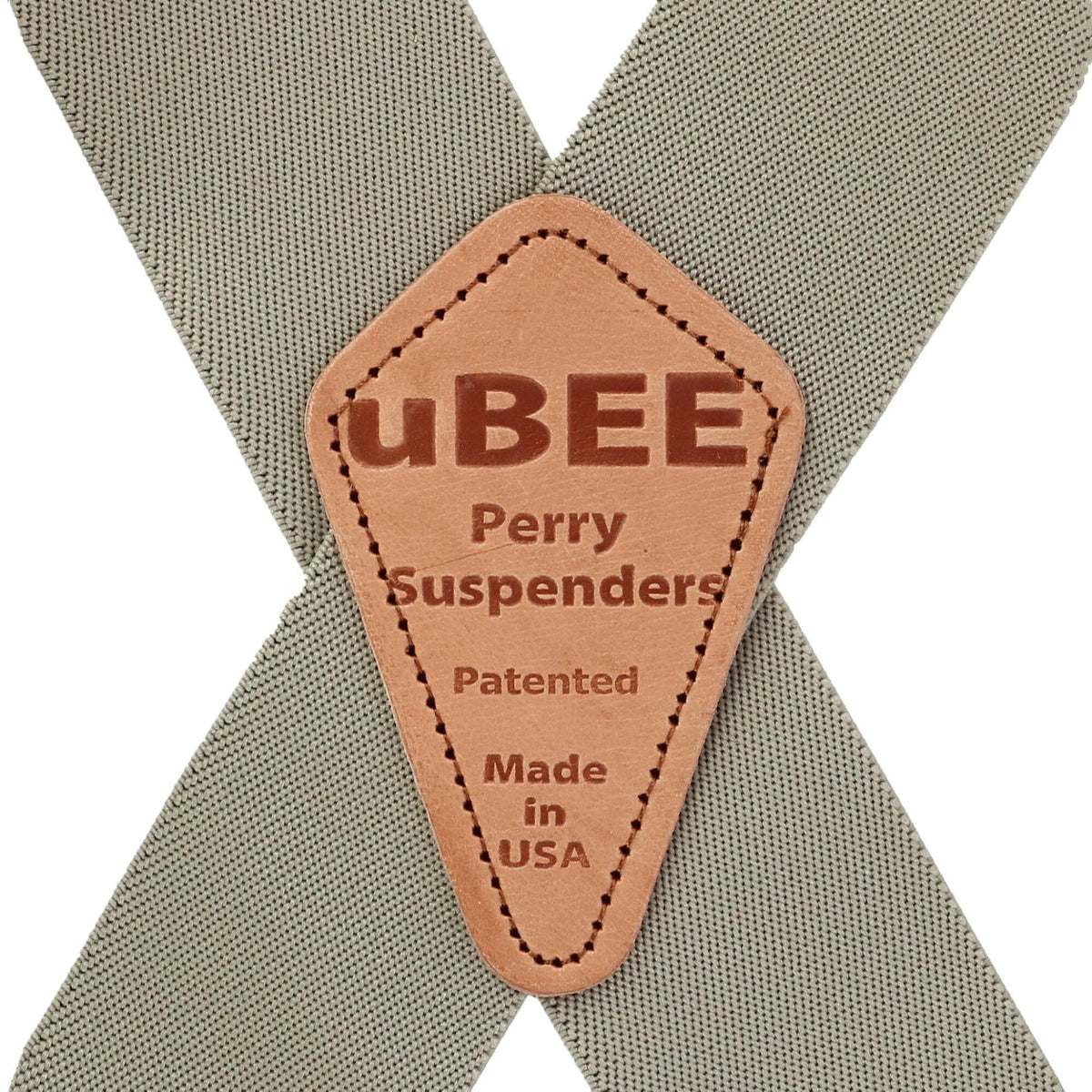 Perry Suspenders™ Men's Big & Tall Elastic Side Clip Trucker Suspenders - Tan