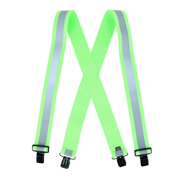 Men's Big & Tall Clip-End Reflective Safety Suspenders