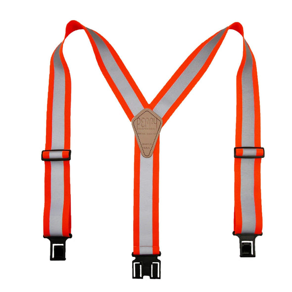 Elastic Hook End Reflective Suspenders