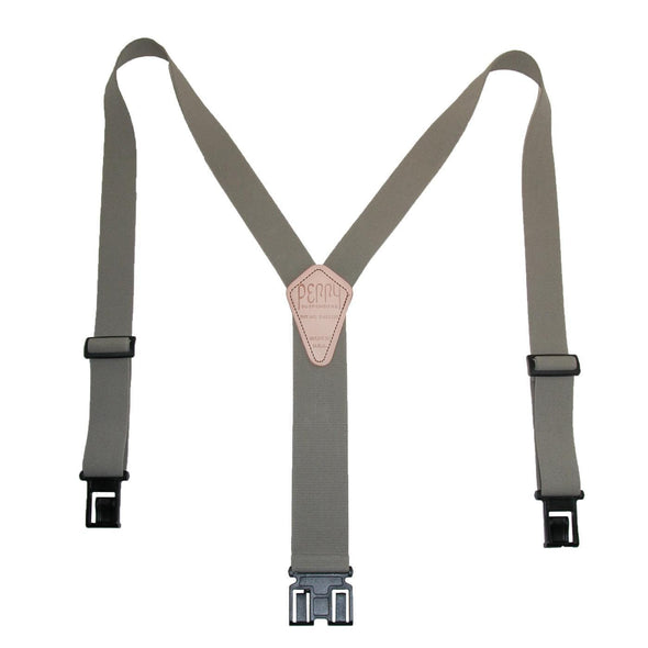 Men's Elastic 1.5 Inch Wide Hook End Suspenders