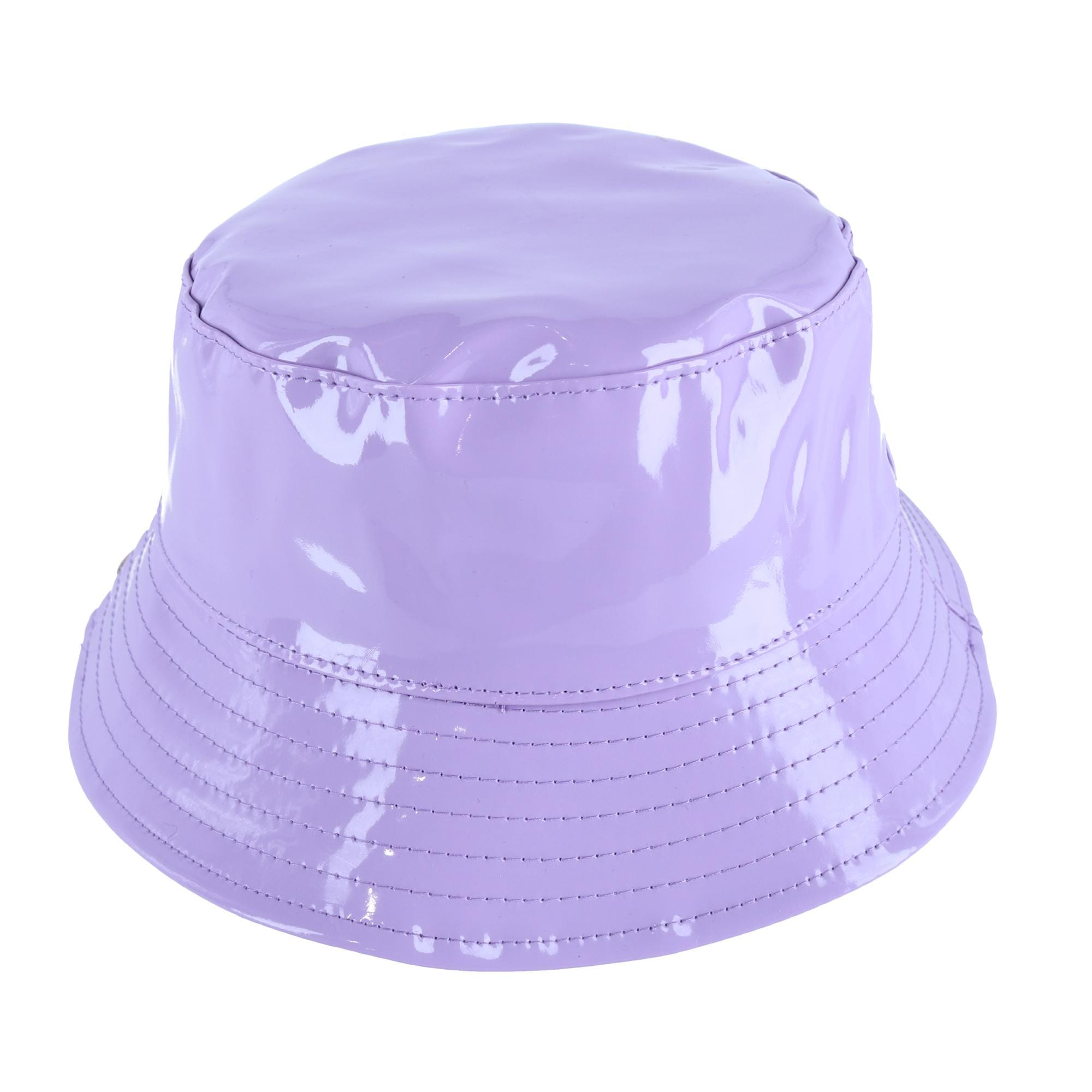 C.C Girl's Shiny Rain Bucket Hat - Lavender