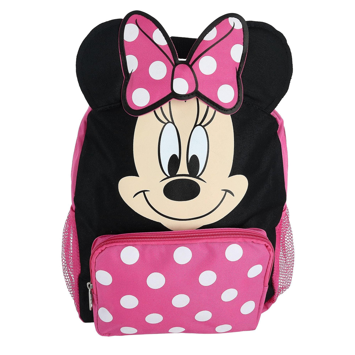Disney Girl's 12-inch Minnie Mouse Big Face Backpack - Girl's 12-inch Minnie Mouse Big Face Backpack
