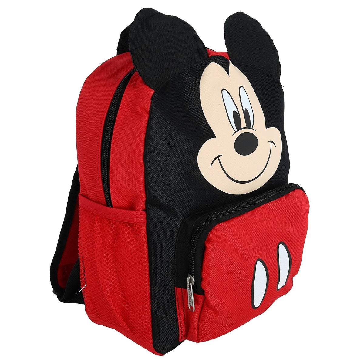 Disney Kids' 12-inch Big Face Mickey Mouse Backpack - Red