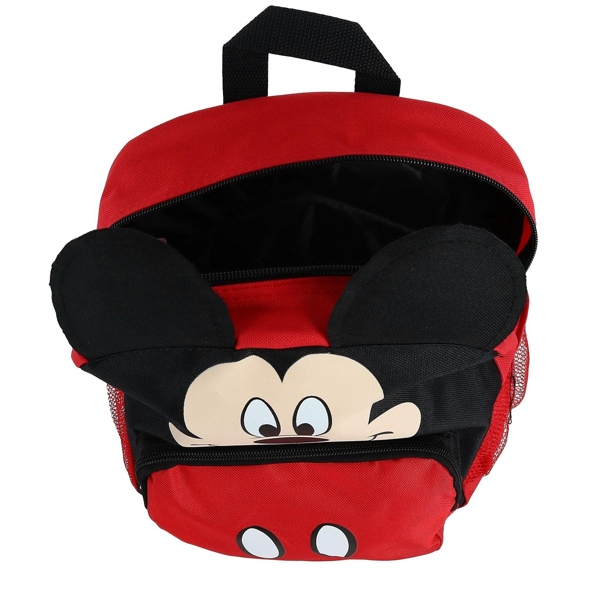 Disney Kids' 12-inch Big Face Mickey Mouse Backpack - Red