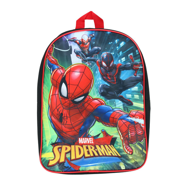 Boy's 15-Inch Spider-Man Backpack with Padded Straps