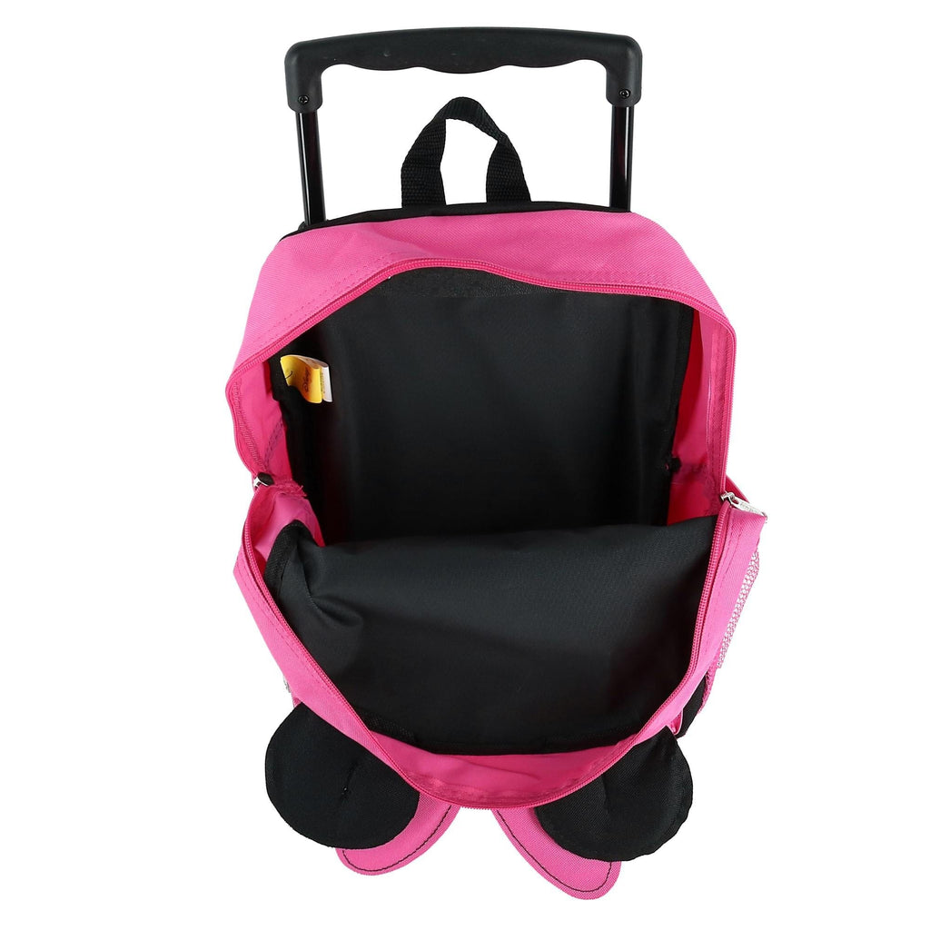 Kids' 14 Inch Big Face Minnie Mouse Rolling Backpack by Disney | Carry On Luggage at BeltOutlet.com Kids' 14 Inch Big Face Minnie Mouse Rolling Backpack by Disney | Carry On Luggage at BeltOutlet.com