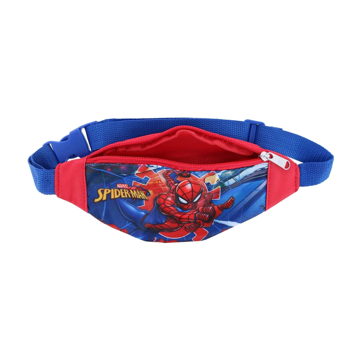 CTM® Boy's Spider-Man Adjustable Fanny Waist Pack - Navy