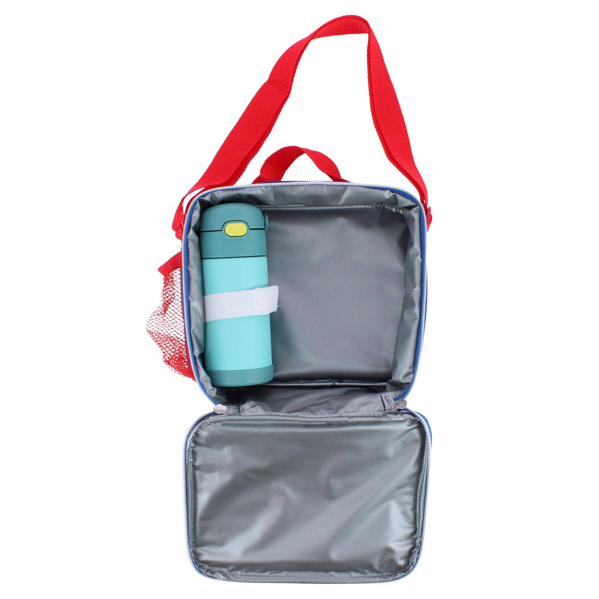 CTM® Boy's Sonic the Hedgehog Lunchbox with Side Pocket - Blue