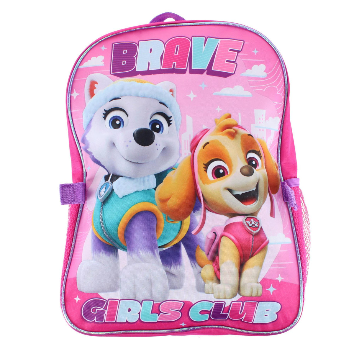 CTM® Girl's Paw Patrol 16 Inch Backpack & Luncbox Set - Pink
