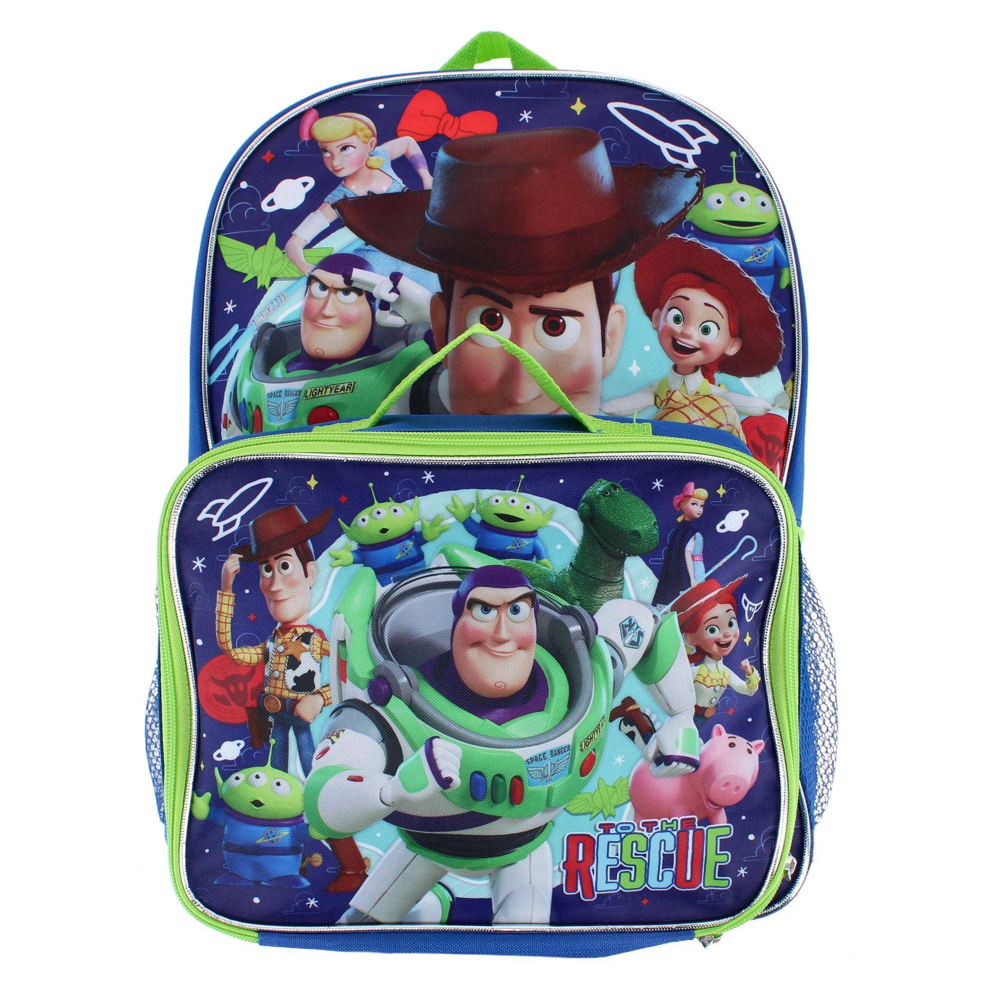 CTM® Kids Toy Story 16 Inch Backpack with Lunchbox - Blue