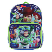 Kids Toy Story 16 Inch Backpack with Lunchbox