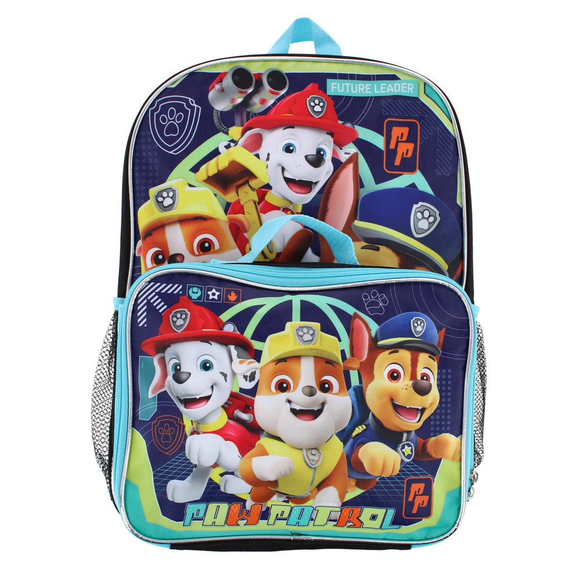CTM® Boy's Paw Patrol Backpack and Lunchbox Set - Black