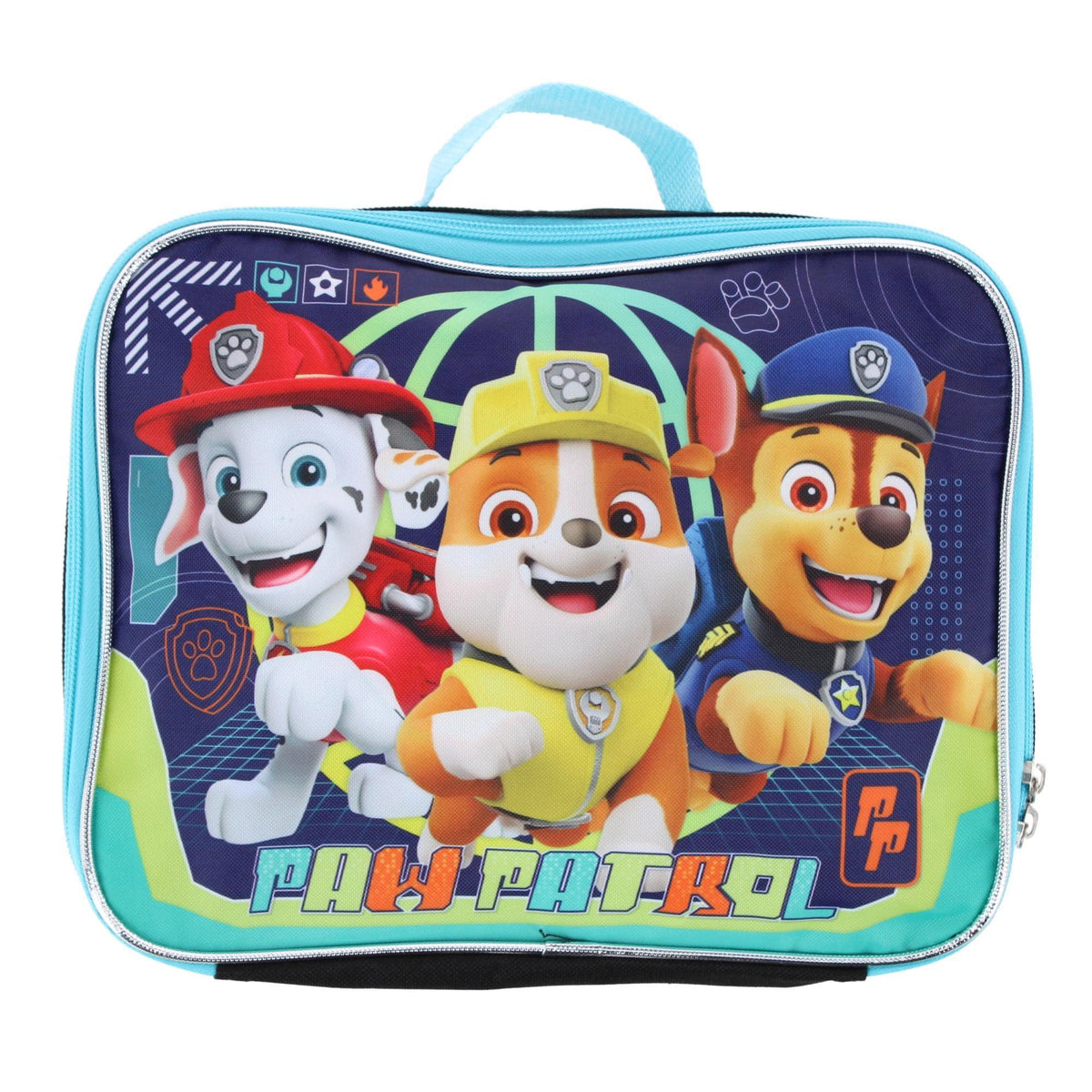 CTM® Boy's Paw Patrol Backpack and Lunchbox Set - Black