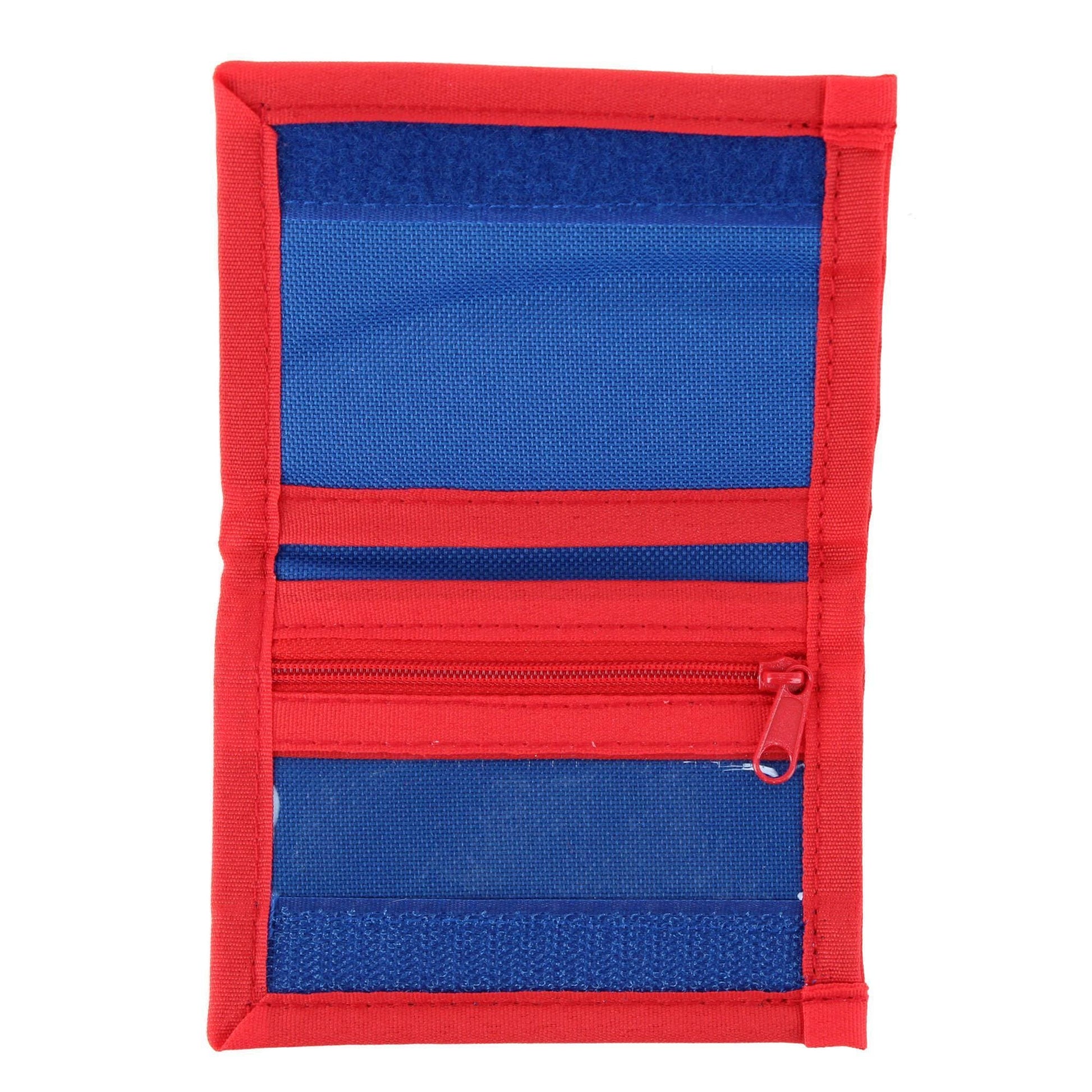 CTM® Kid's Disney Mickey Mouse Bi-Fold Hook & Loop Closure Wallet - Blue