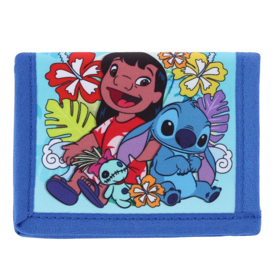 CTM® Kid's Disney Lilo& Stitch Friends Forever Bi Fold Wallet - Blue