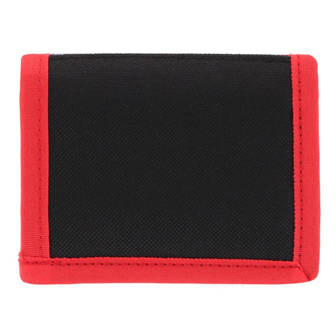 CTM® Kid's Marvel Avengers Dooms Day Hook & Loop Closure Bi Fold Wallet - Black