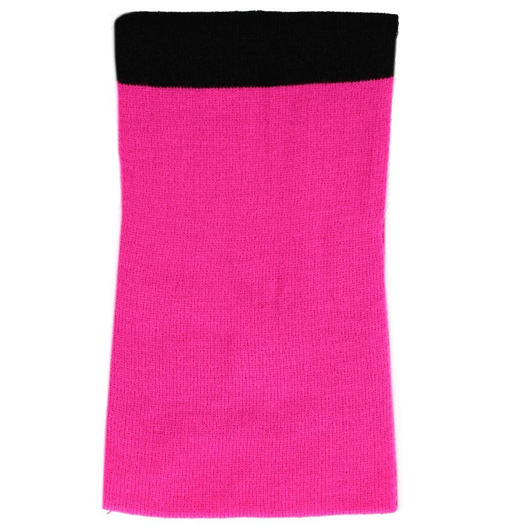 Connex Gear Girl's 8 - 16 Stripe Hat Scarf and Gloves 3 Piece Winter Set - Pink