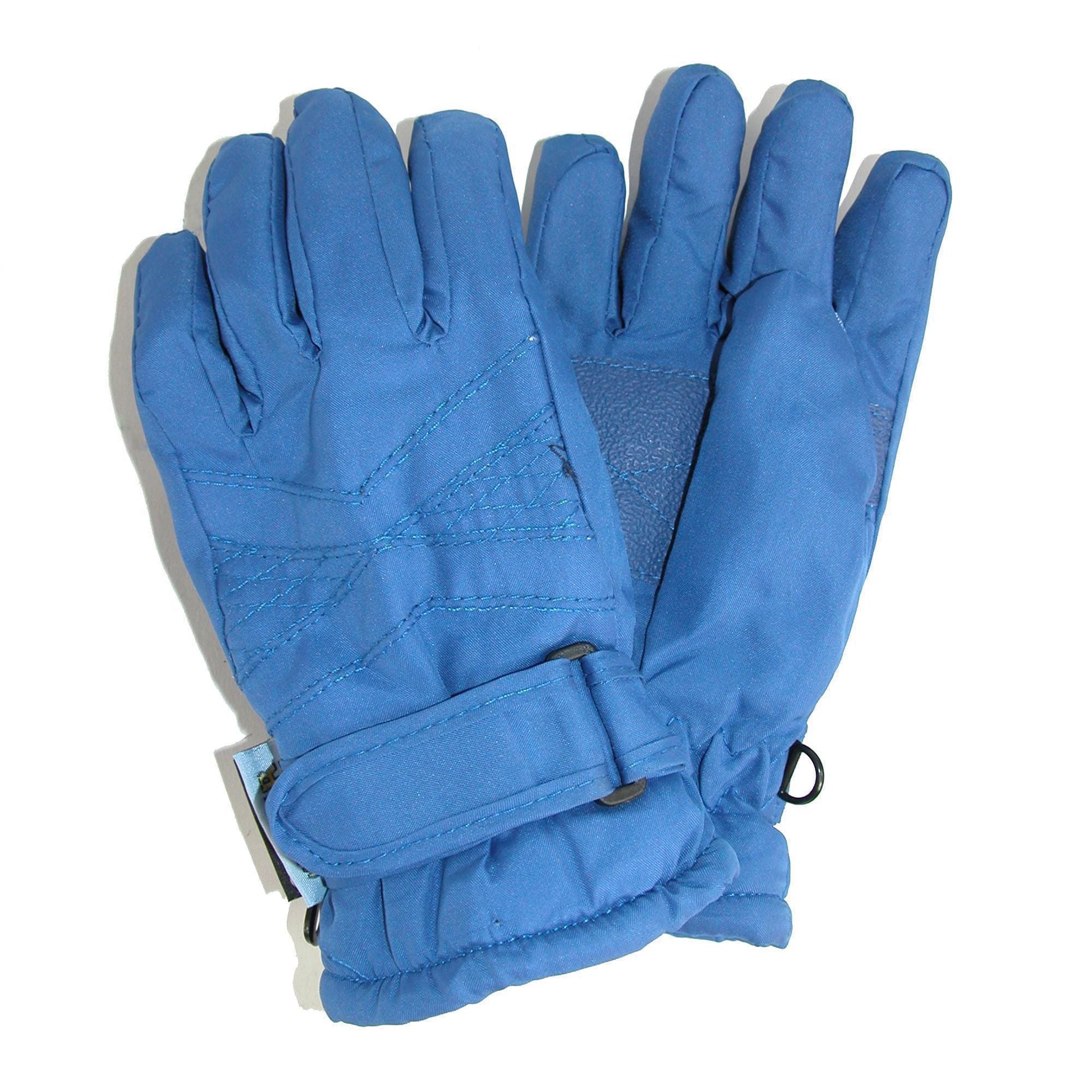 CTM® Toddlers Thinsulate Lined Water Resistant Winter Gloves - Royal