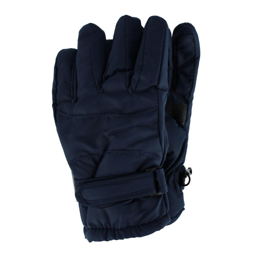 CTM® Kids' 3-6 Thinsulate Lined Waterproof Winter Gloves - Navy