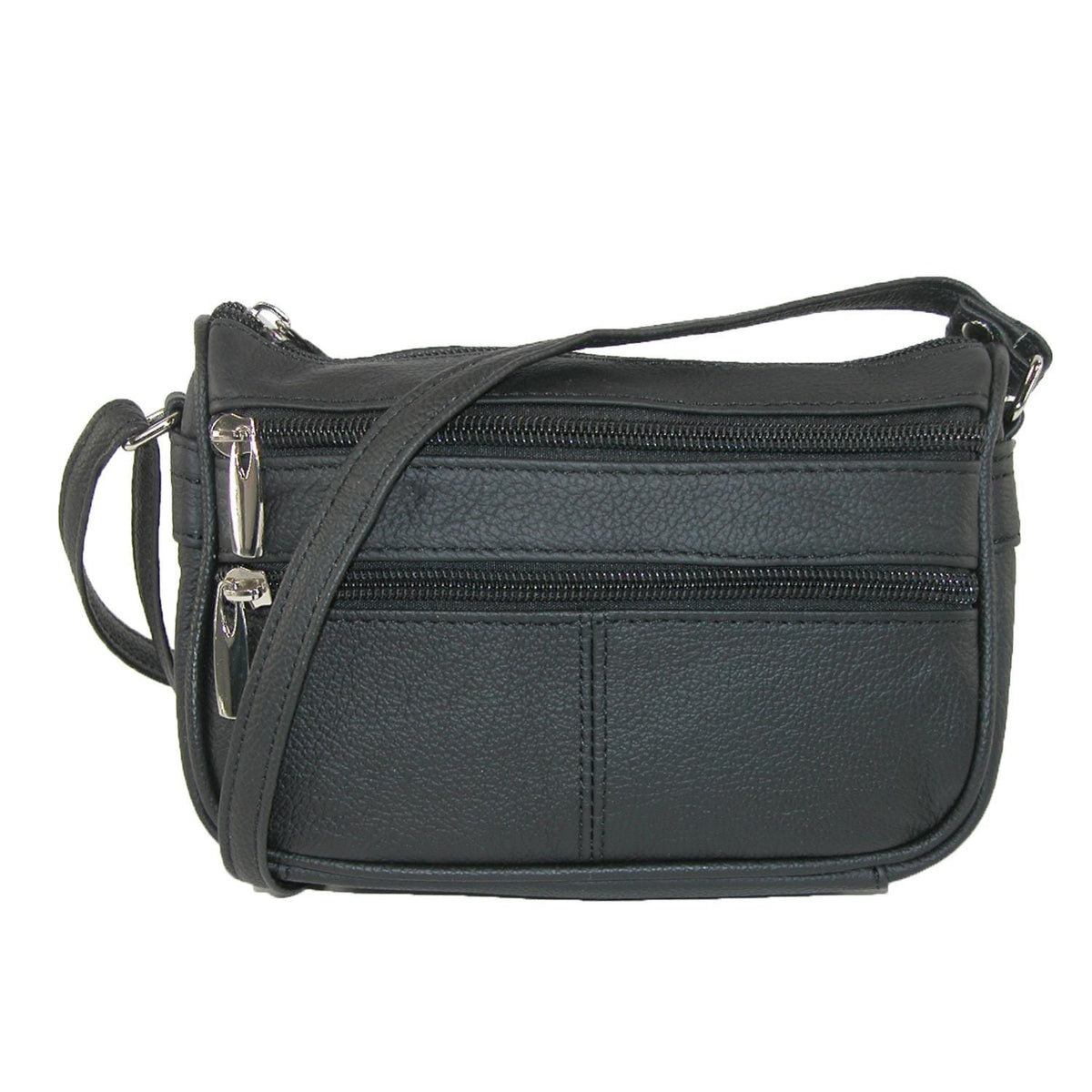 CTM® Women's Multi Pocket Adjustable Shoulder Bag Cross body - Women's Multi Pocket Adjustable Shoulder Bag Cross body