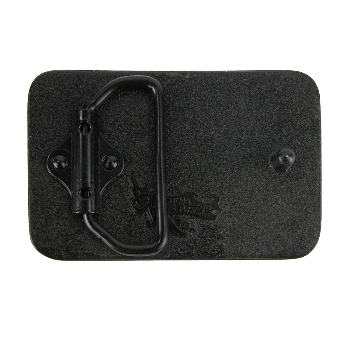 CTM® Blank Large Belt Buckle - Black