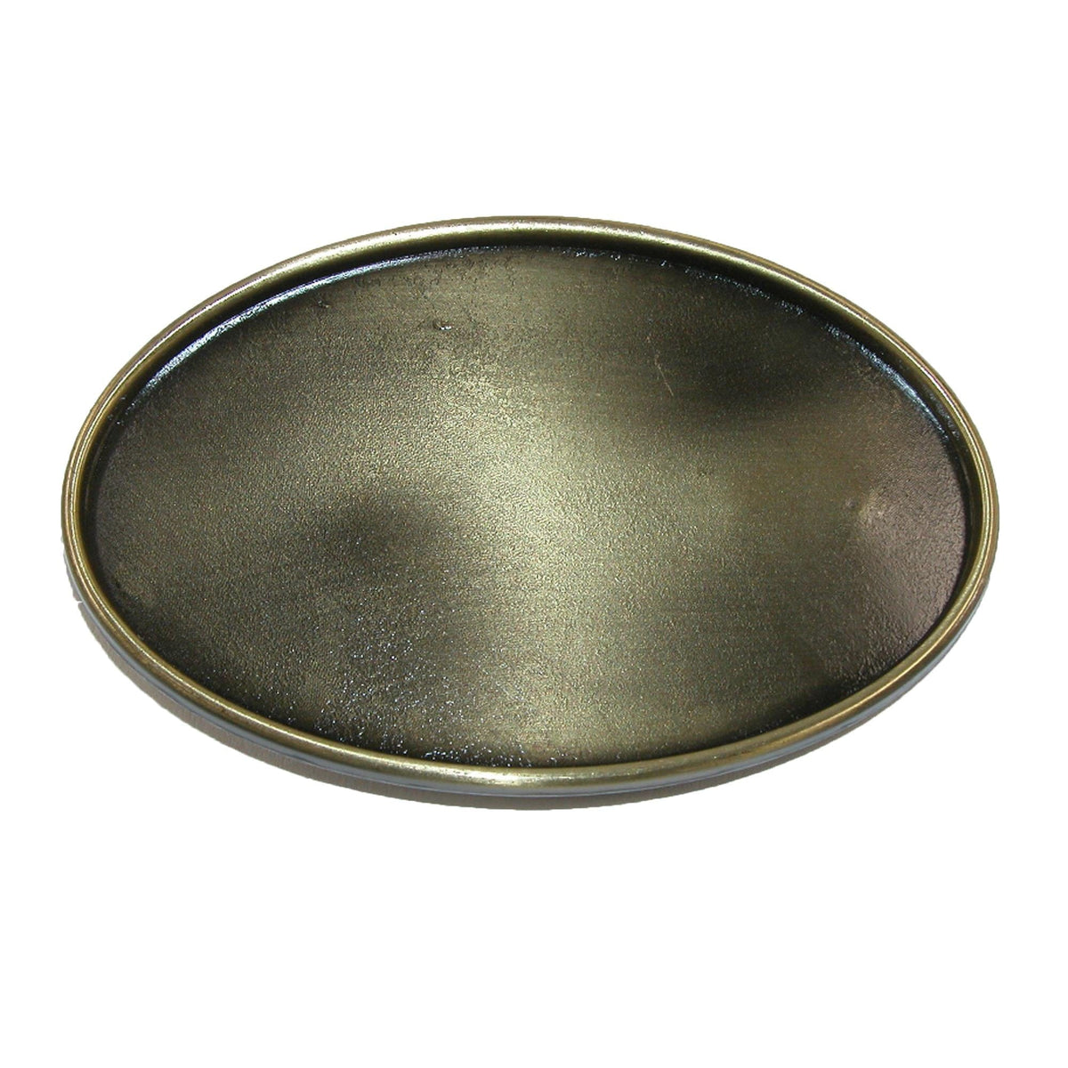 CTM® Blank Oval Belt Buckle - Bronze
