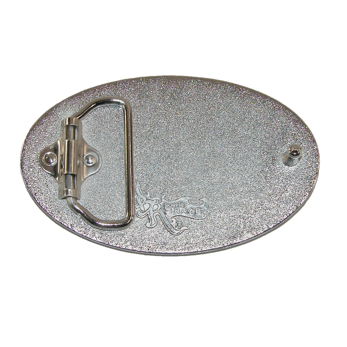 CTM® Blank Oval Belt Buckle - Bronze