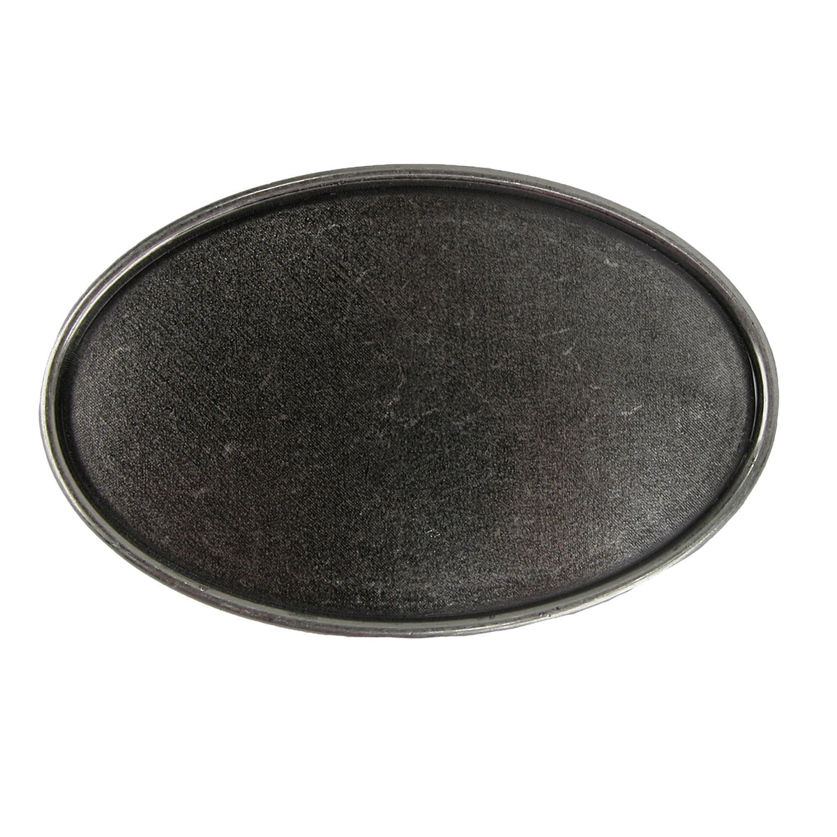 CTM® Blank Oval Belt Buckle - Blank Oval Belt Buckle