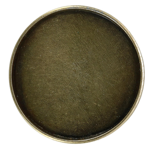 Blank Circle Belt Buckle
