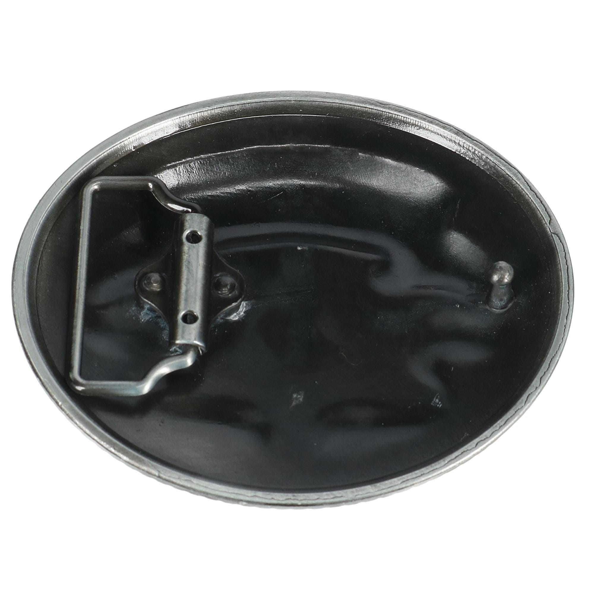 CTM® Cowgirl Up Belt Buckle with Boots - Silver
