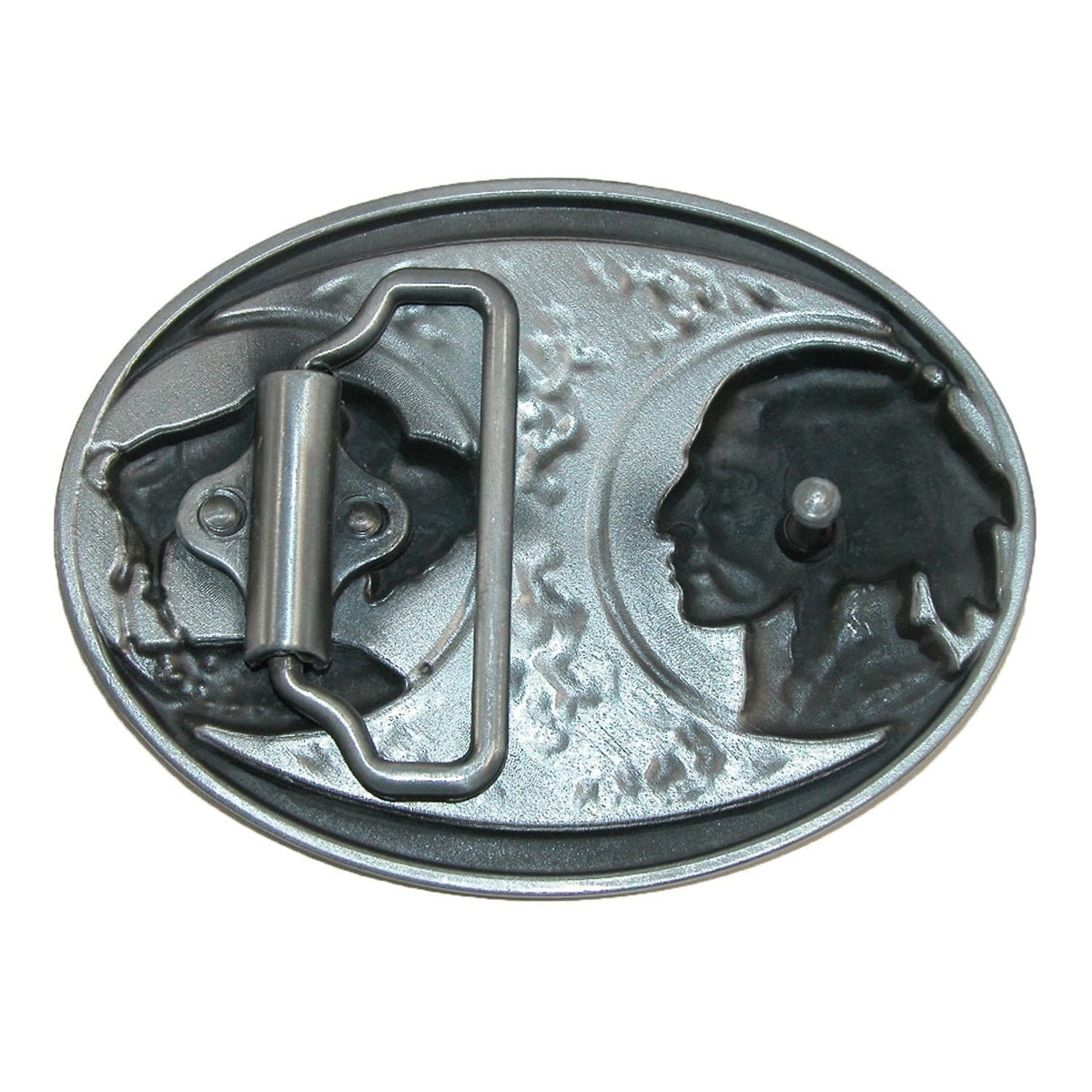 CTM® United Sates 1913 Nickel Buckle - Silver