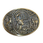 Deer Hunting Belt Buckle
