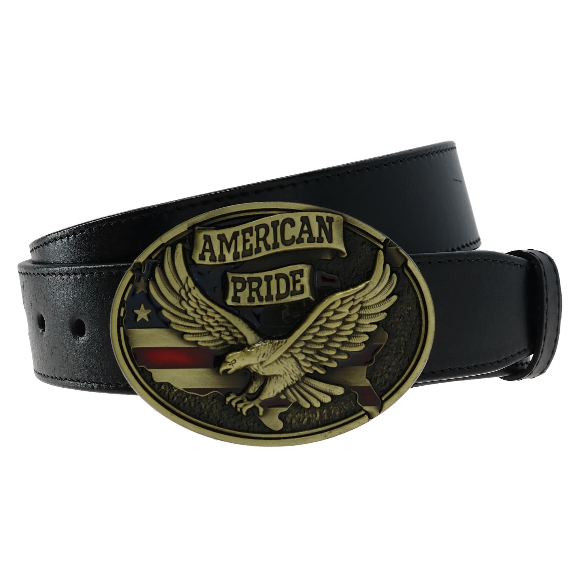 CTM® Soaring Eagle American Pride Belt Buckle - Bronze