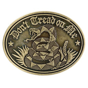 Don't Tread on Me Belt Buckle