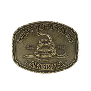 Don't Tread on Me American Belt Buckle